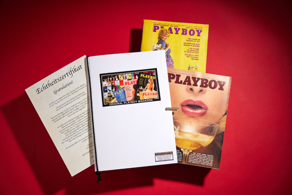 Geschenkmappe für Playboy