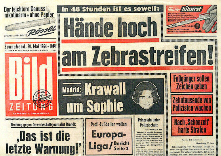 BILD ZEITUNG ORIGINAL | Historische-Magazine.de