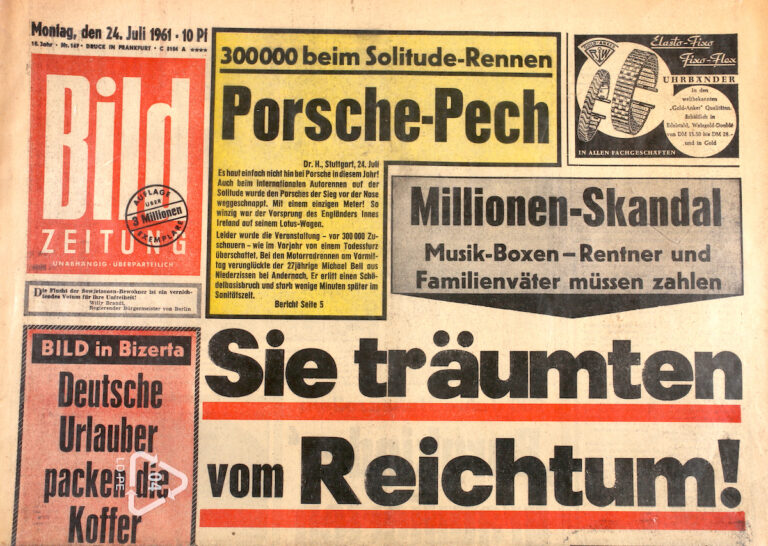 BILD ZEITUNG ORIGINAL | Historische-Magazine.de