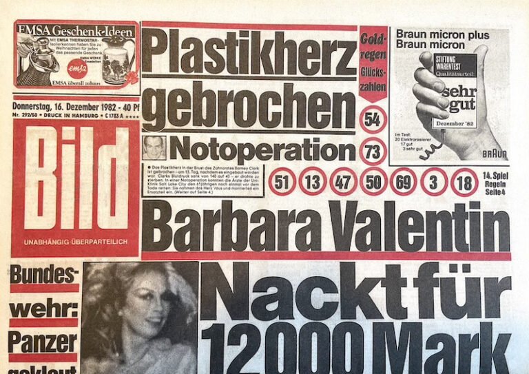 Original BILD ZEITUNG | Historische-Magazine.de